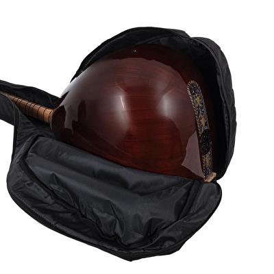 Çınar Ağacı Gövde Sedef Klavye Uzun Sap Bağlama